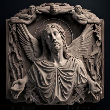 3D model st jesus (STL)